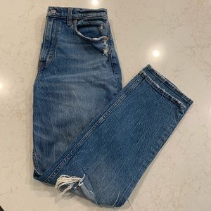 Hi! Abercrombie & Fitch The 90’s Straight Ultra High Rise | Curve Love